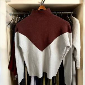 Cynthia Rowley Colorblock Sweater S